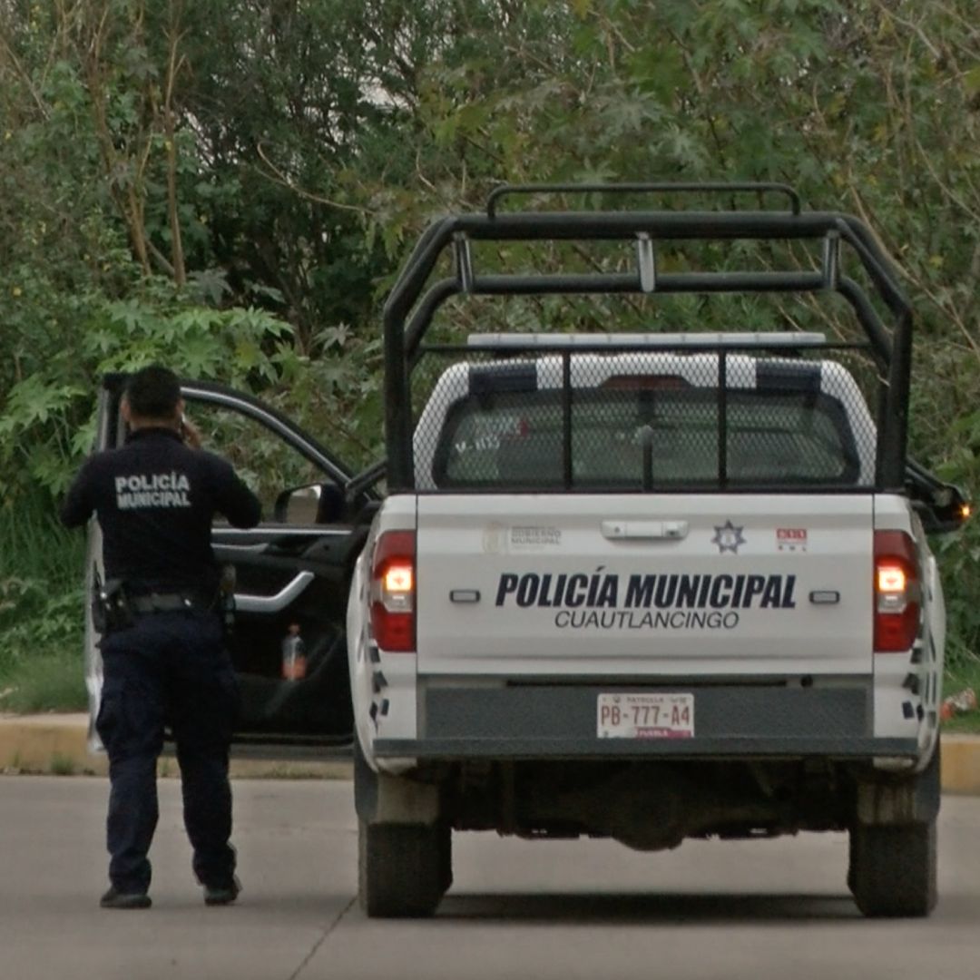 Balacera Policías Delincuentes Robo Vehículos Carga Sanctorum Cuautlancingo Puebla